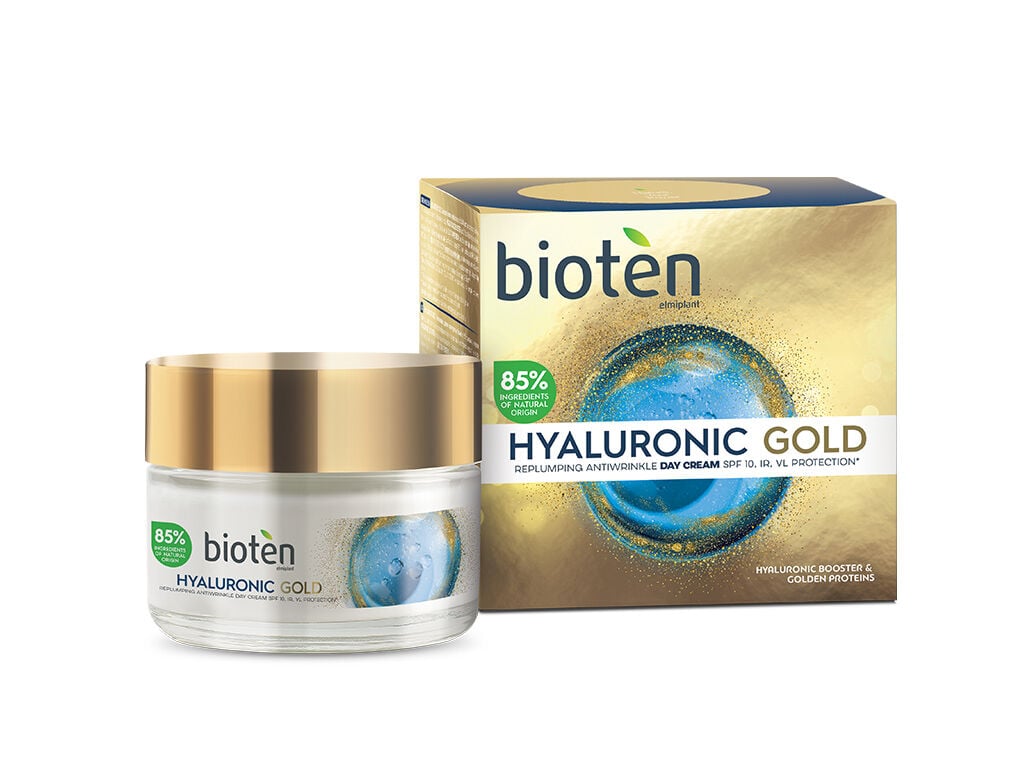 CREME BIOTEN DIA ANTI-RUGAS HYALURONIC GOLD 50ML image number 0