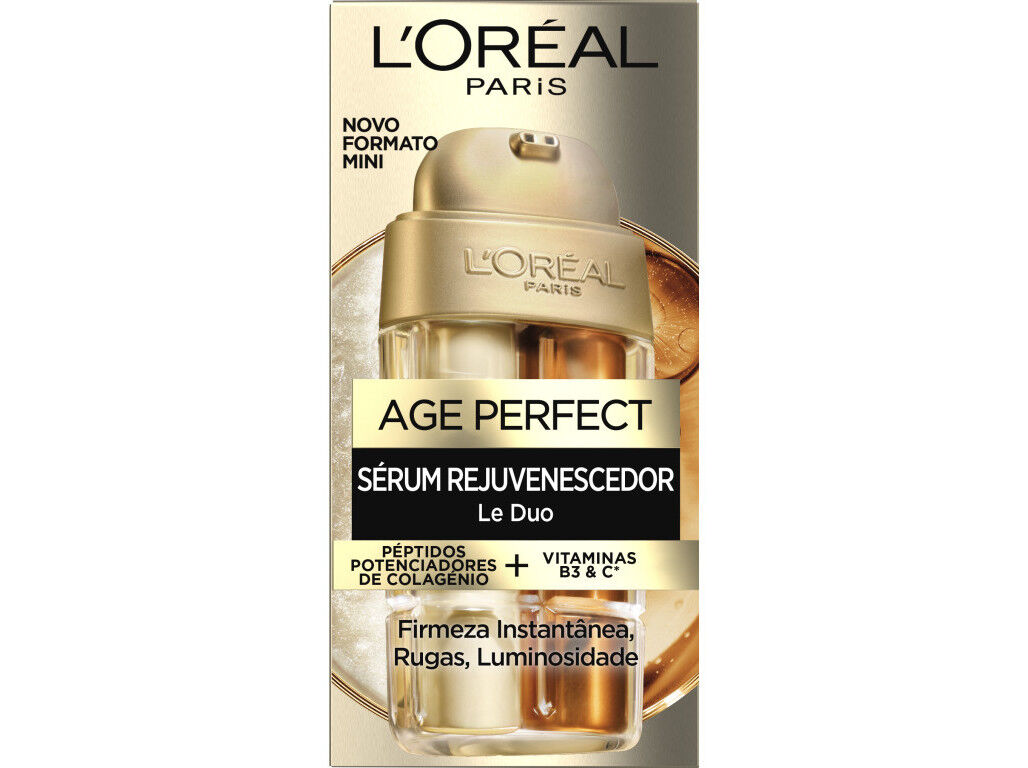 S&Eacute;RUM L'OR&Eacute;AL PARIS LE DUO MINI AGE PERFECT 15ML image number 0