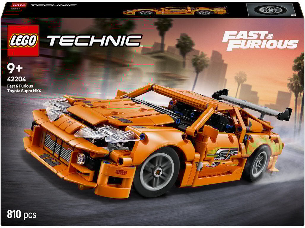 TOYOTA SUPRA MK4 LEGO TECHNIC 42204 image number 0