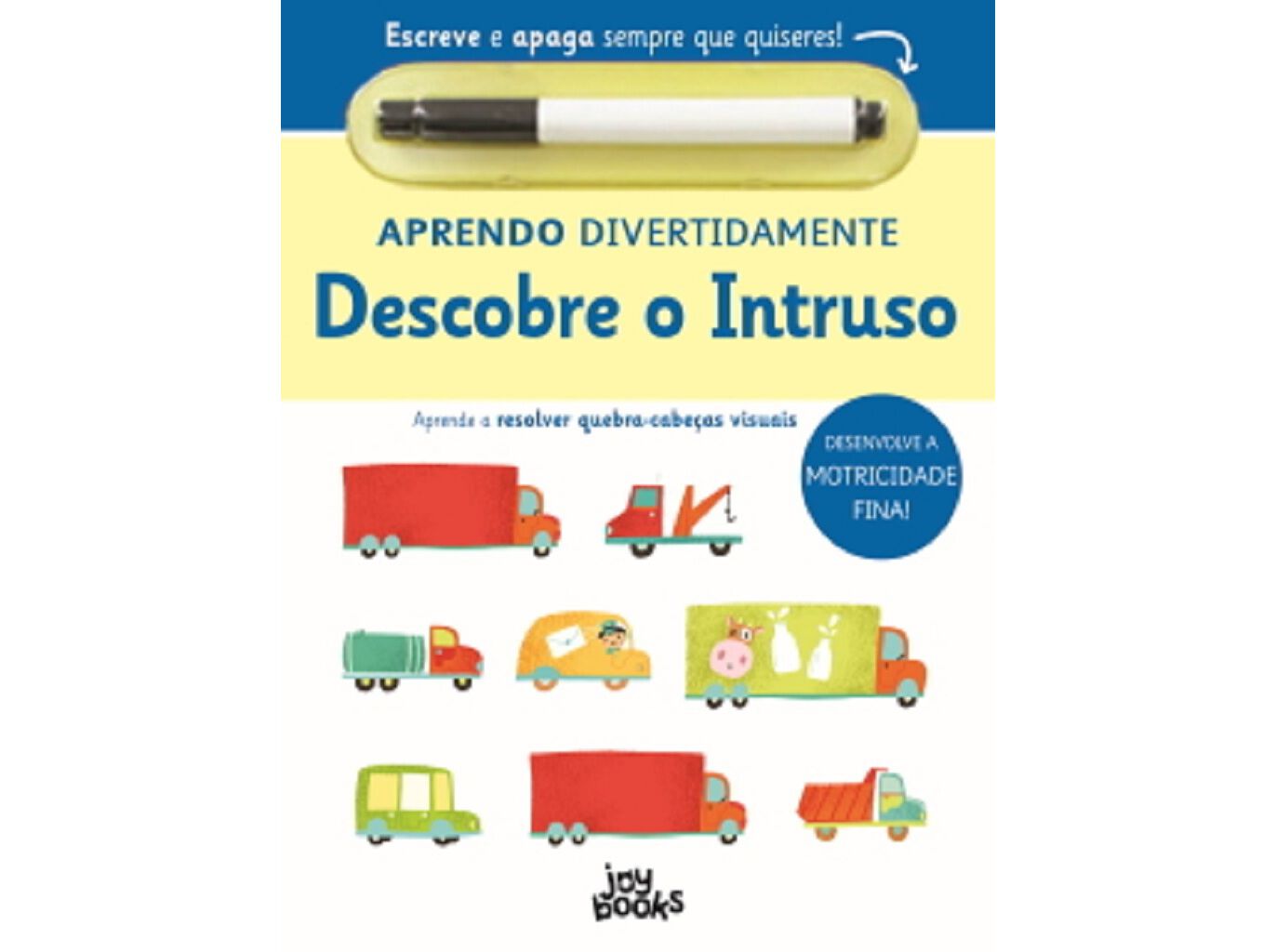 LIVRO APRENDO DIVERTIDAMENTE DESCOBRE O INTRUSO image number 1