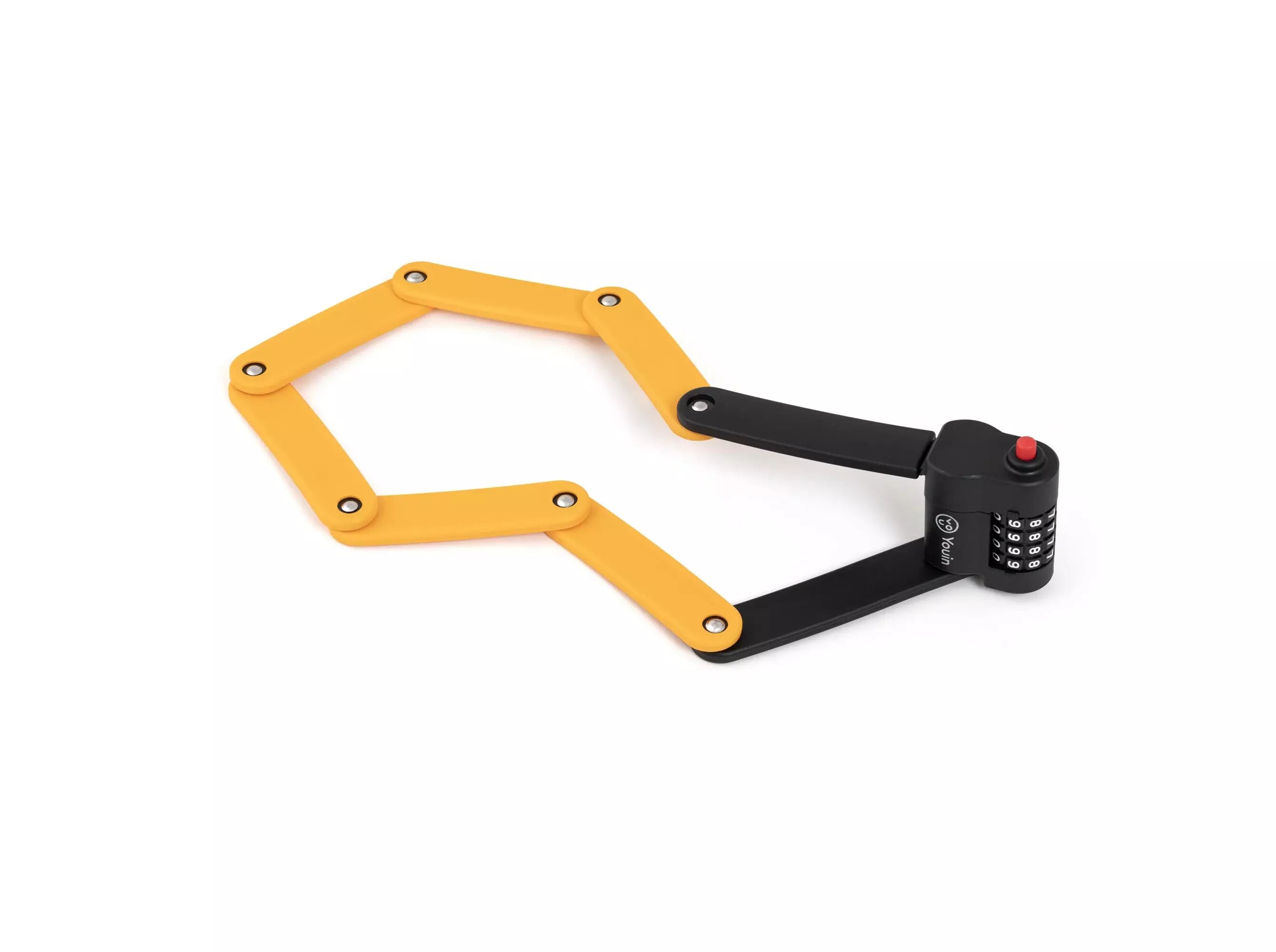 CADEADO DE SEGURAN&Ccedil;A YOUIN PARA TROTINETE E BICICLETA (DOBR&Aacute;VEL COM C&Oacute;DIGO) image number 1