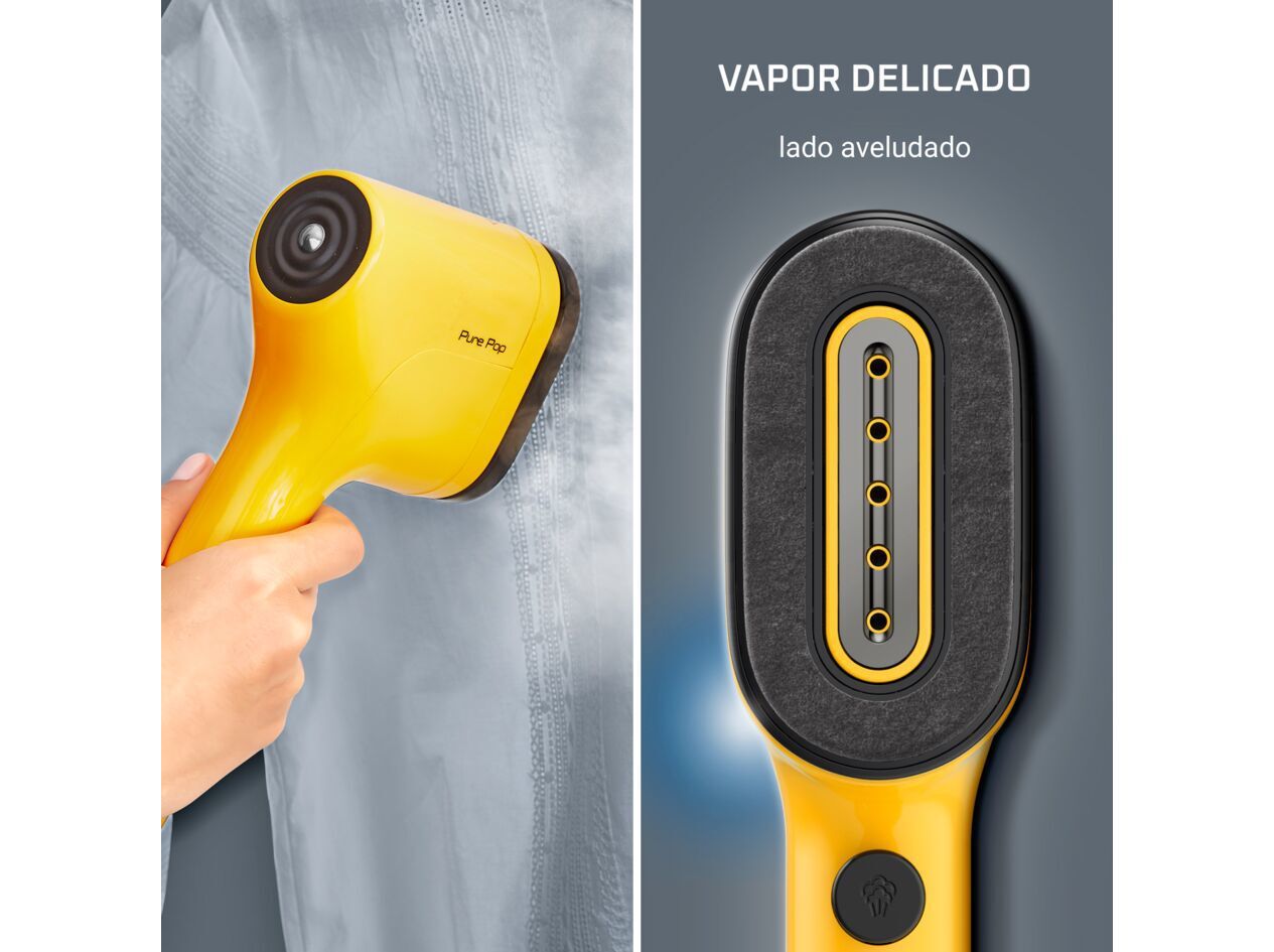 ESCOVA A VAPOR VIAGEM ROWENTA DR2026D1 PURE POP AMARELO image number 3