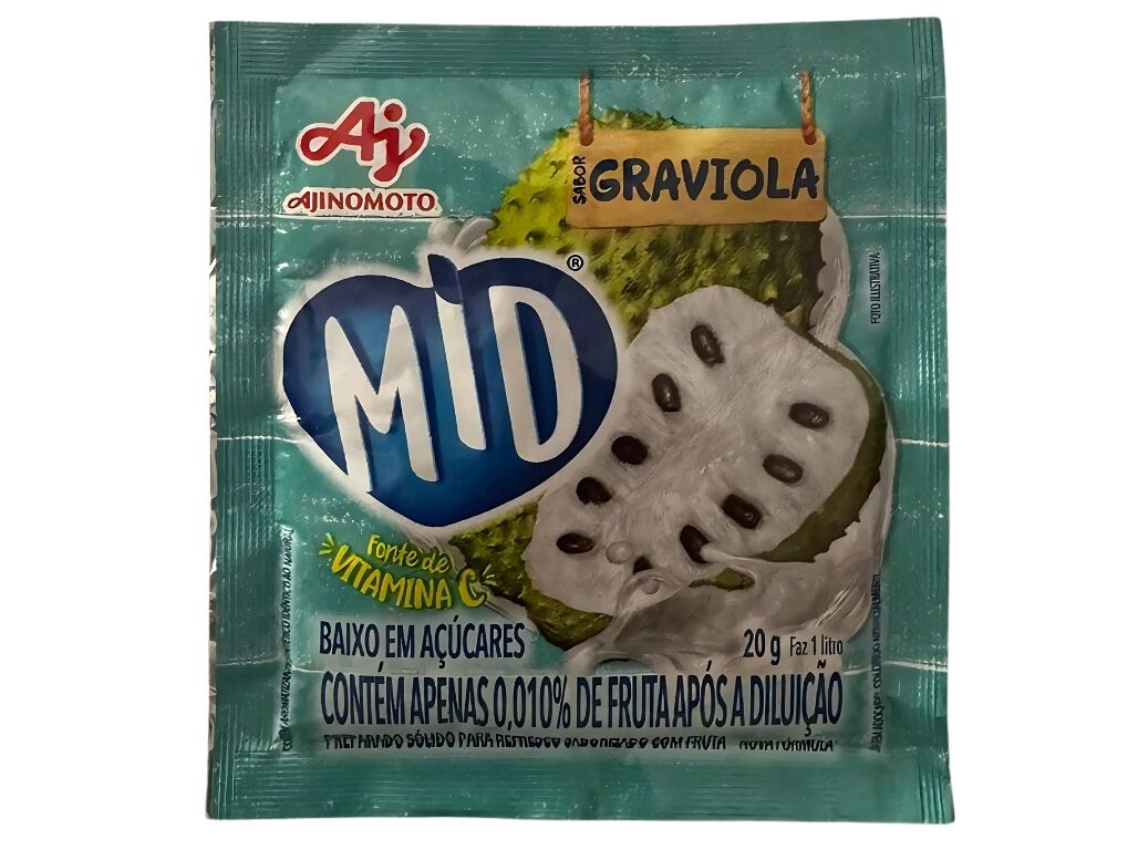 REFRESCO EM P&Oacute; MID GRAVIOLA 20G