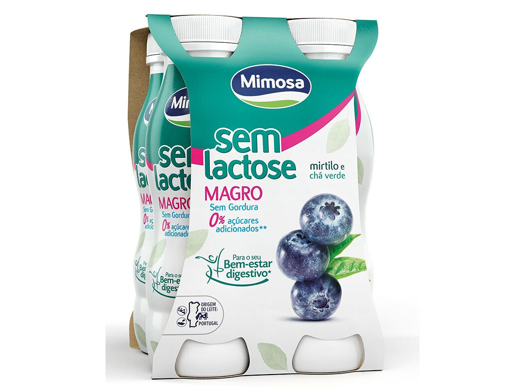 IOGURTE S/LACTOSE L&Iacute;QUID MIMOSA MIR/CHA VER 4X151ML