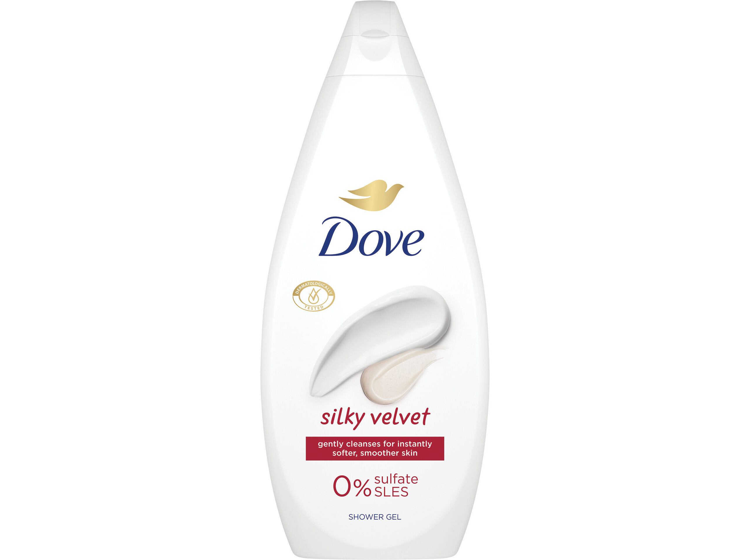 GEL BANHO DOVE SILKY VELVET 720ML image number 2