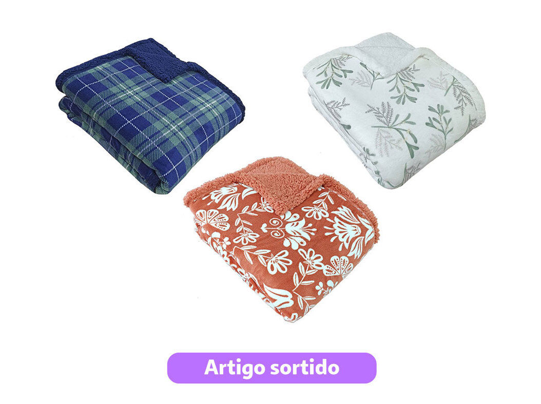 COBERTOR ACTUEL CORALINA / BORREGUITO 240X220CM MODELOS SORTIDOS