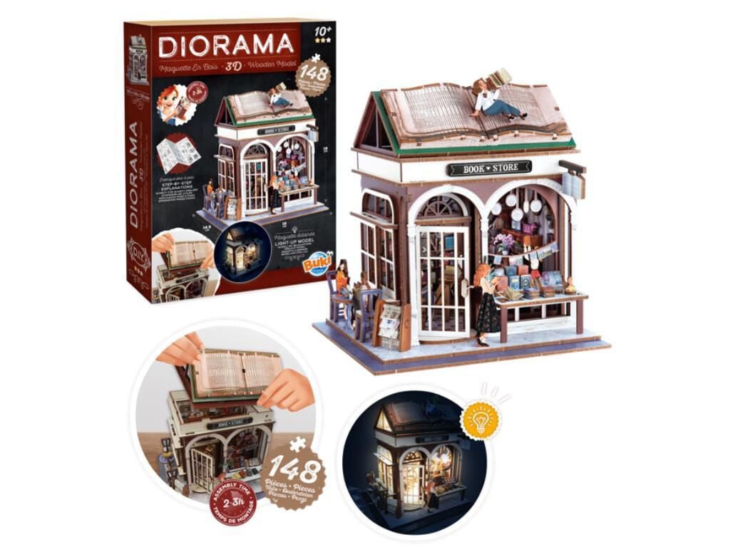 DIORAMA LIVRARIA BUKI
