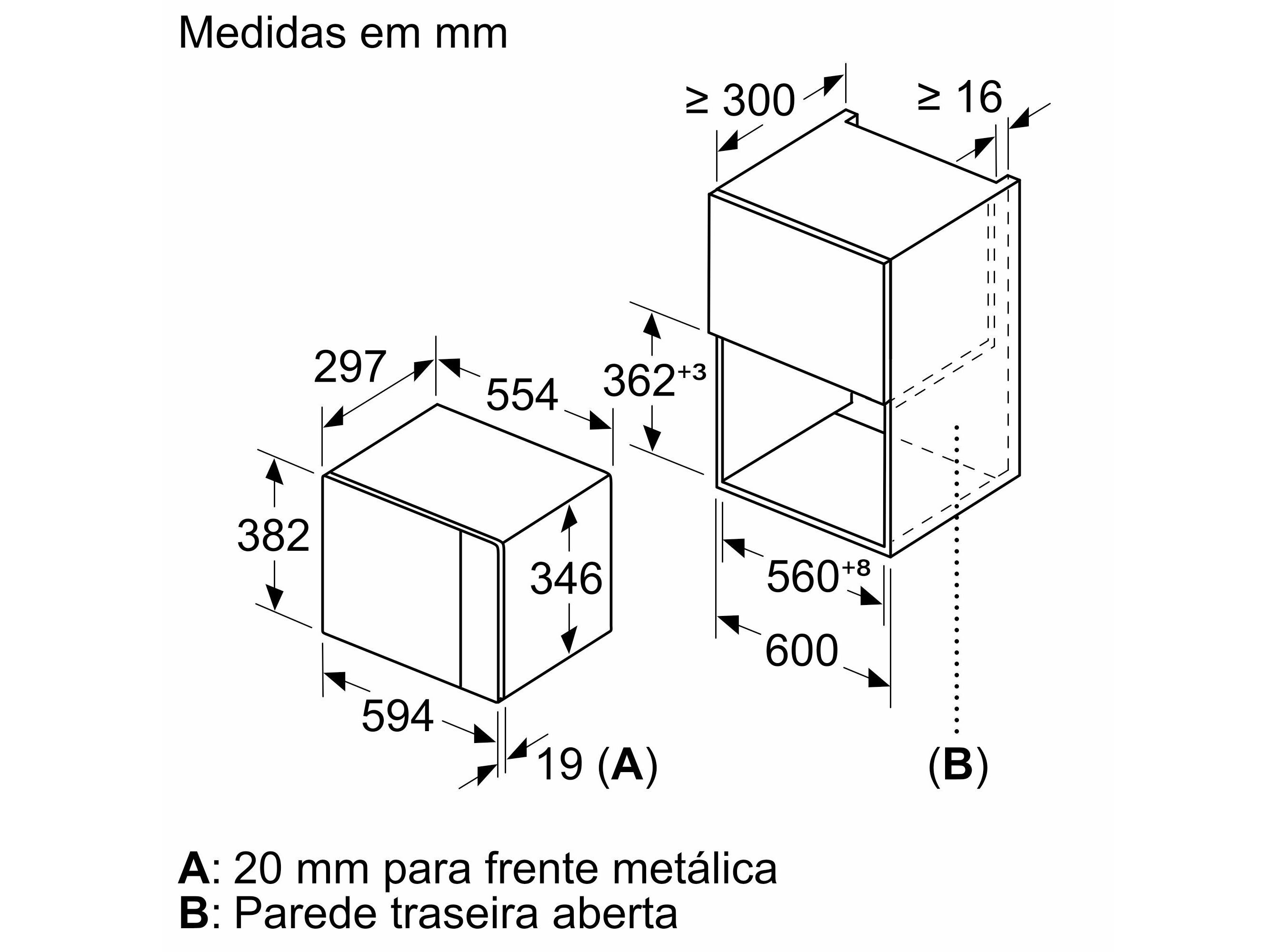 MICRO ONDAS ENCASTRE BALAY 3CP5002N3 PRETO 20 L image number 6