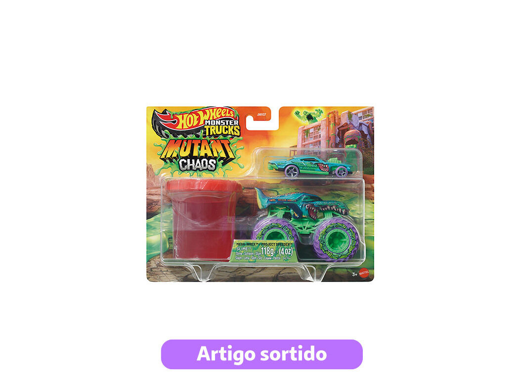 CAOS MUTANTE HOT WHEELS MONSTER TRUCKS MODELOS SORTIDOS image number 0