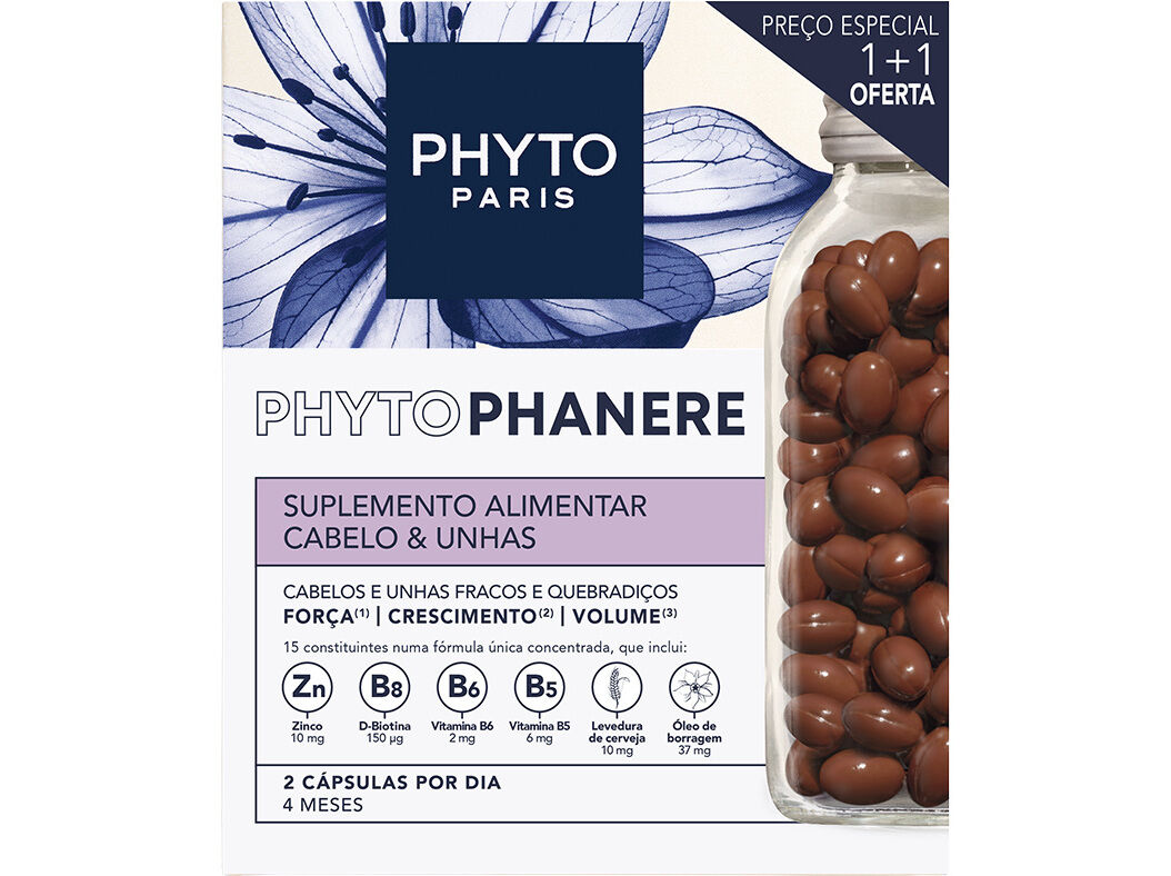 SUPLEMENTO PHYTO PHYTOPHANERE 2X120 CAPSULAS LEVE 2 PAGUE 1