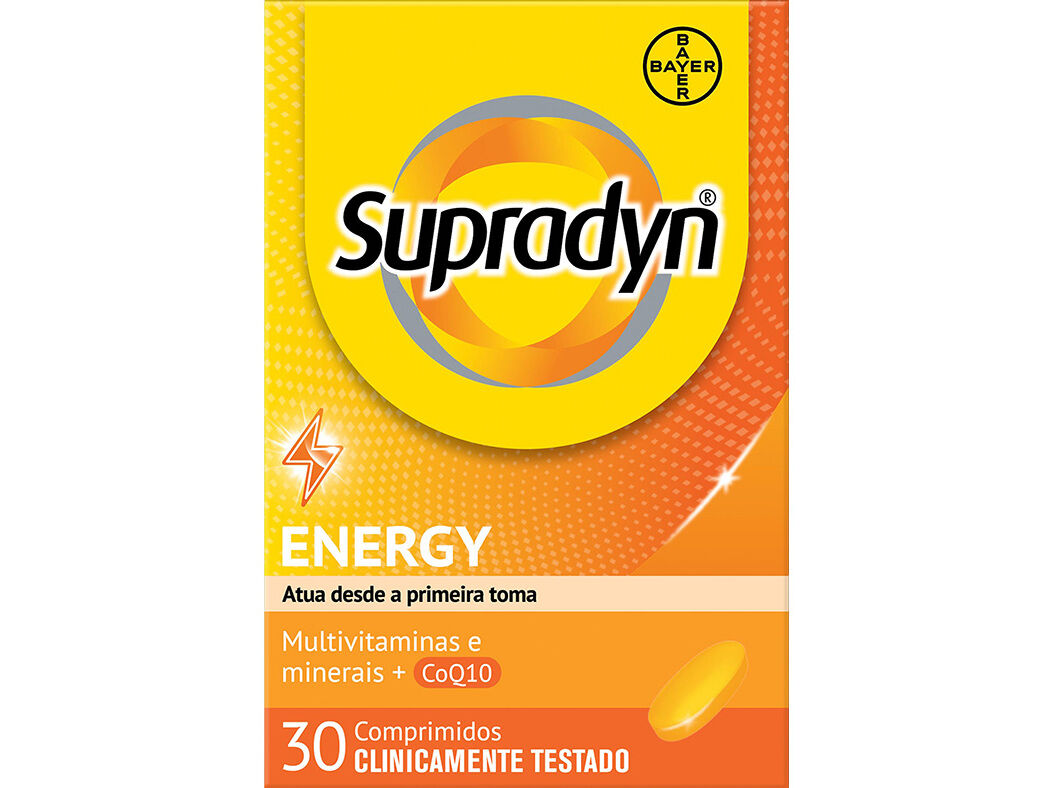 SUPLEMENTO SUPRADYN MULTIVITAM.ENERGY 30 COMP.