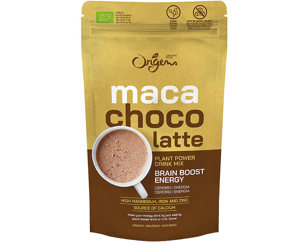 PREPARADO ORIGENS BIO MA&Ccedil;&Atilde; E CHOCOLATE 100G