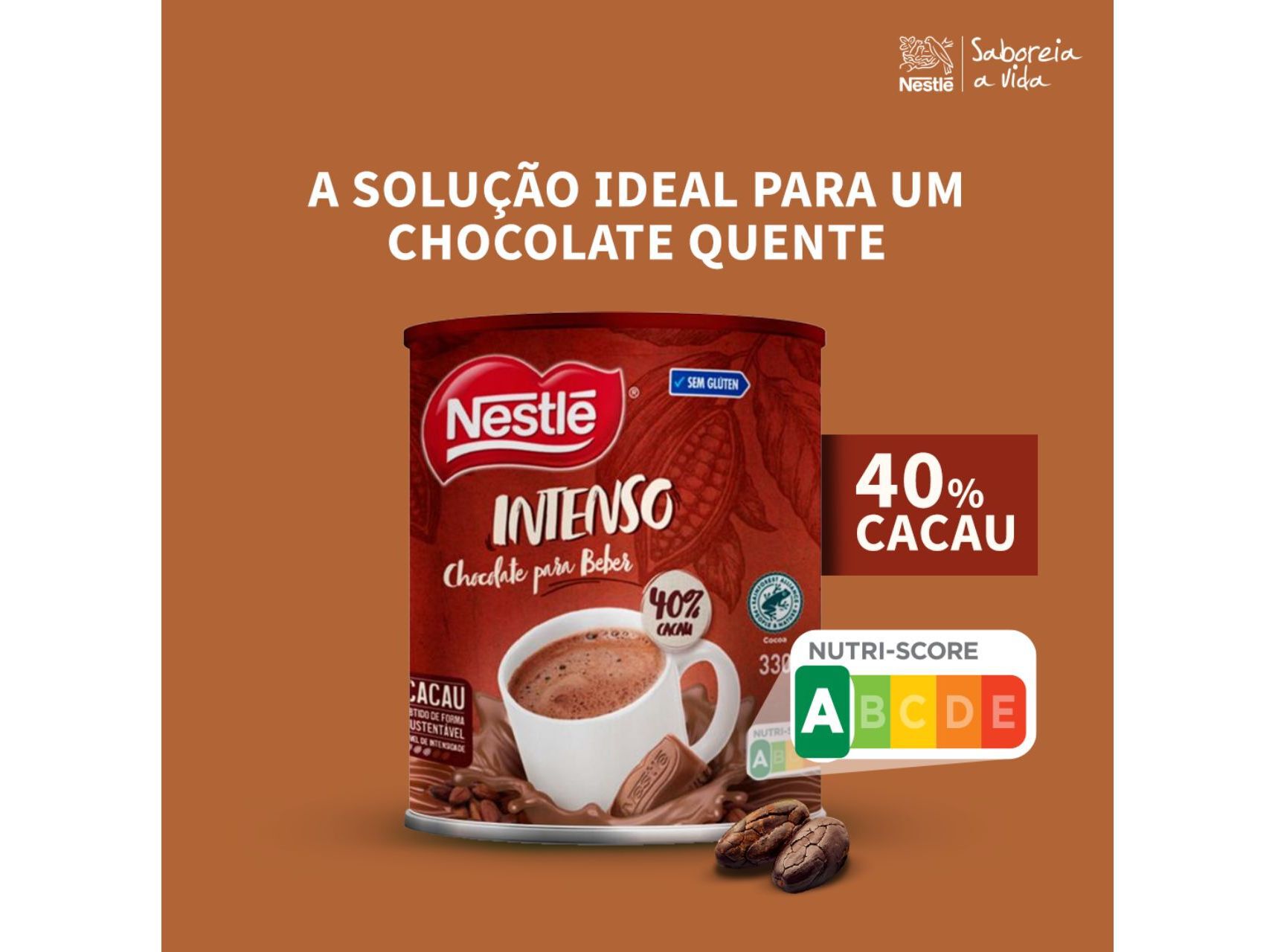 ACHOCOLATADO NESTL&Eacute; 40% CACAU 330G image number 2