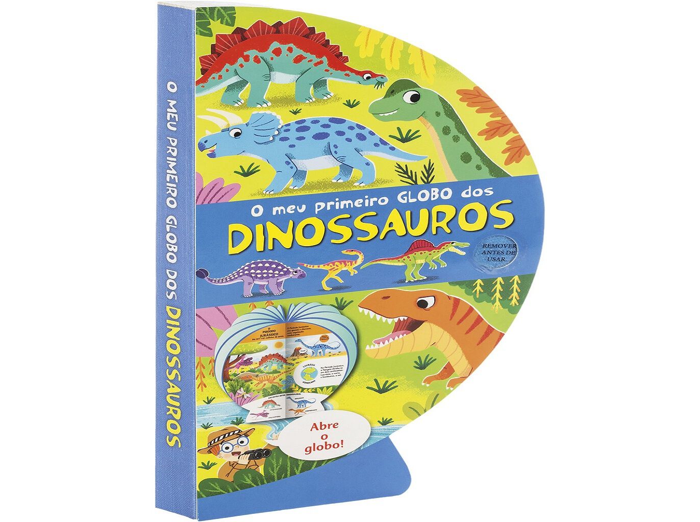 LIVRO O MEU PRIMEIRO GLOBO DOS DINOSSAUROS image number 1