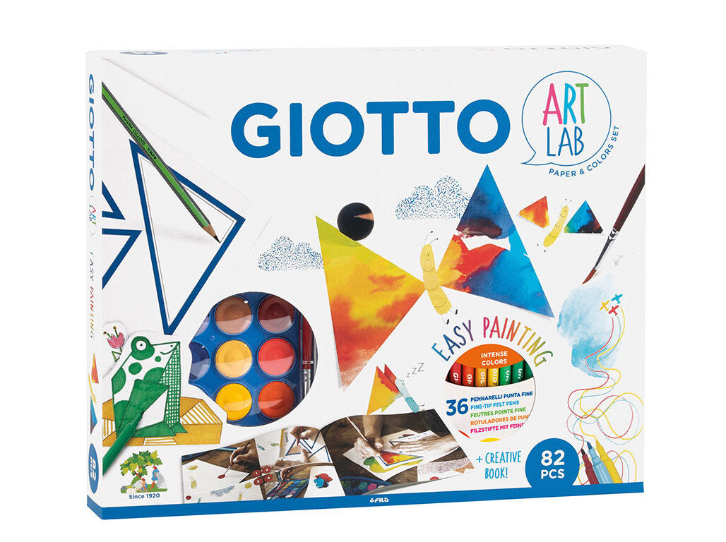 CONJUNTO CRIATIVO GIOTTO EASY PAINTING