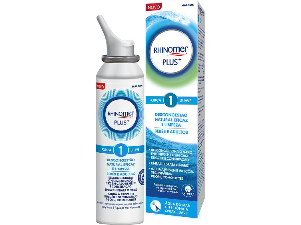 SPRAY NASAL RHINOMER PLUS FOR&Ccedil;A 1 125ML
