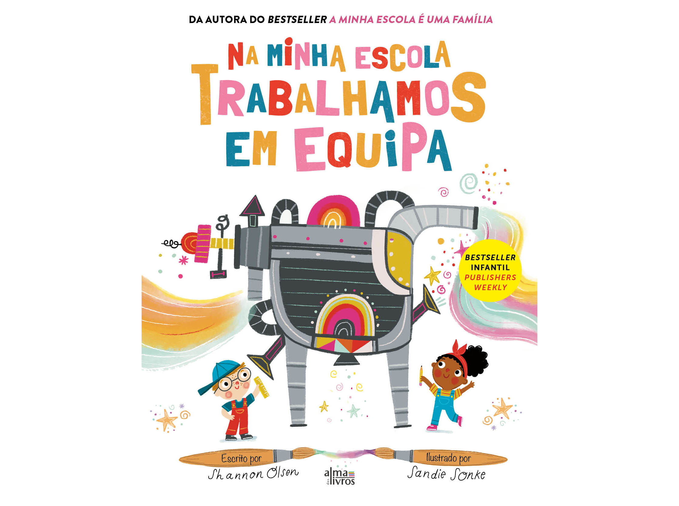 LIVRO NA MINHA ESCOLA TRABALHAMOS EM EQUIPA image number 1