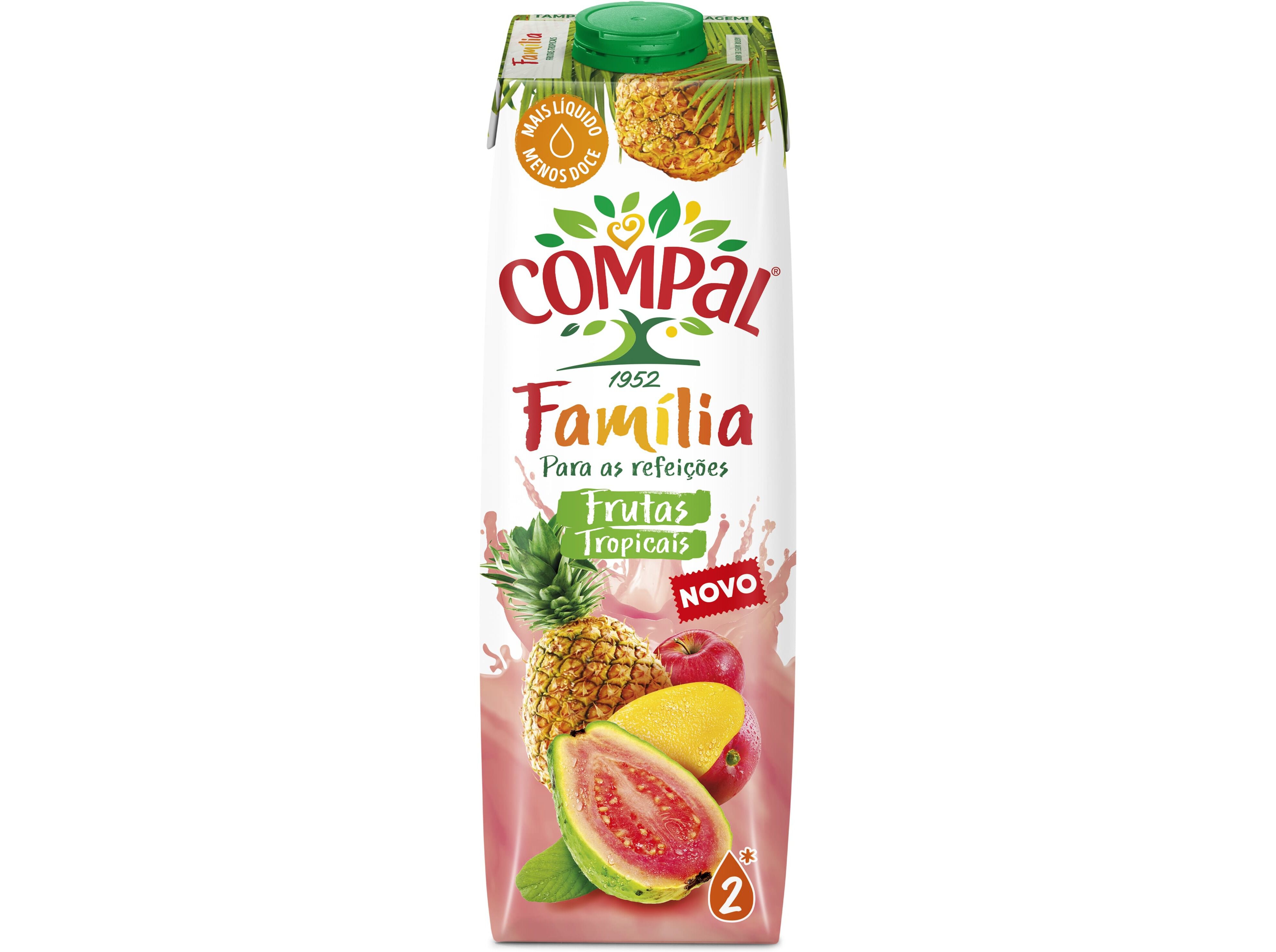 NECTAR COMPAL FAM&Iacute;LIA FRUTOS TROPICAIS 1L image number 0