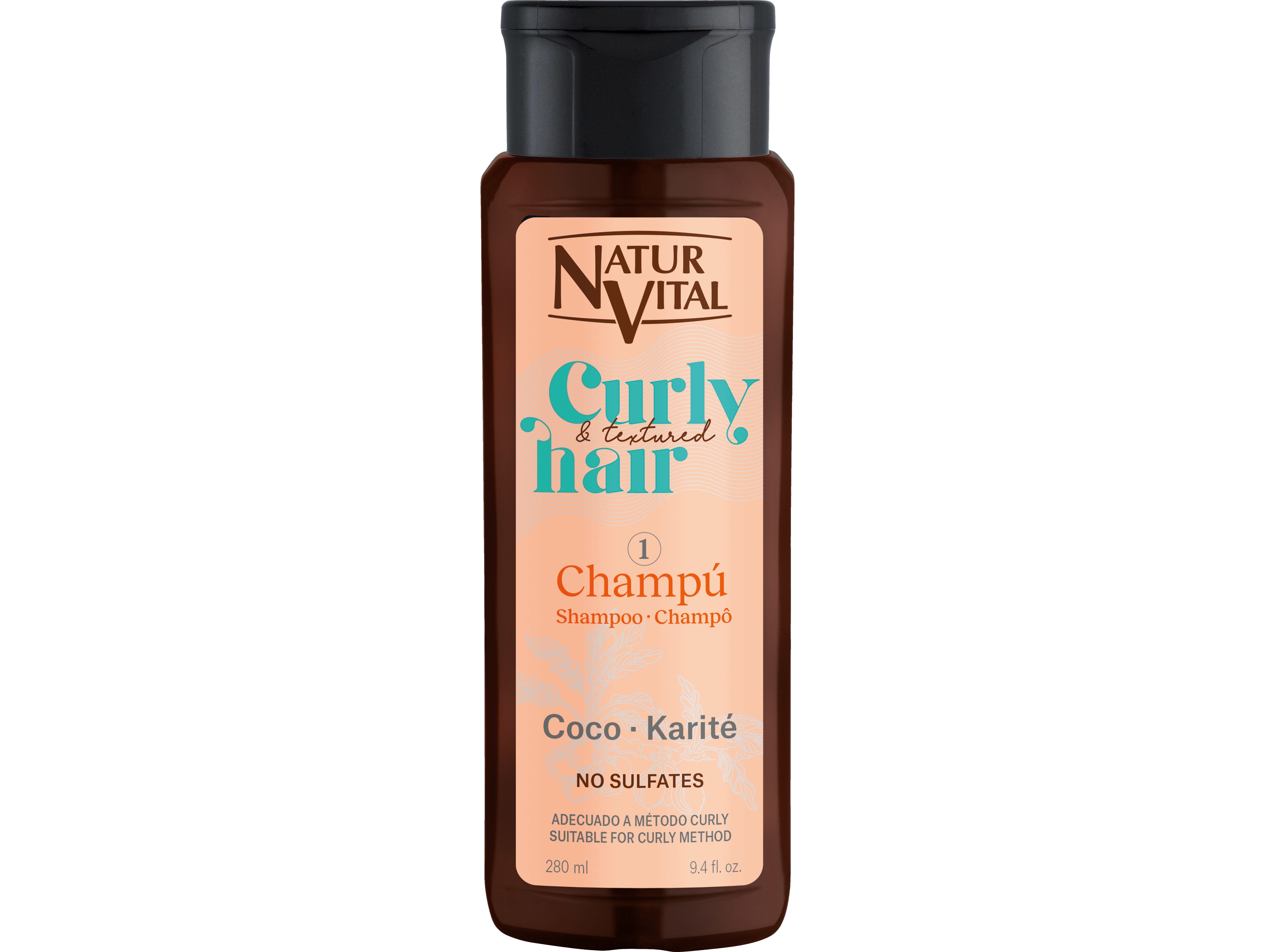 CHAMP&Ocirc; NATUR VITAL CURLY & TEXTURED HAIR 280ML