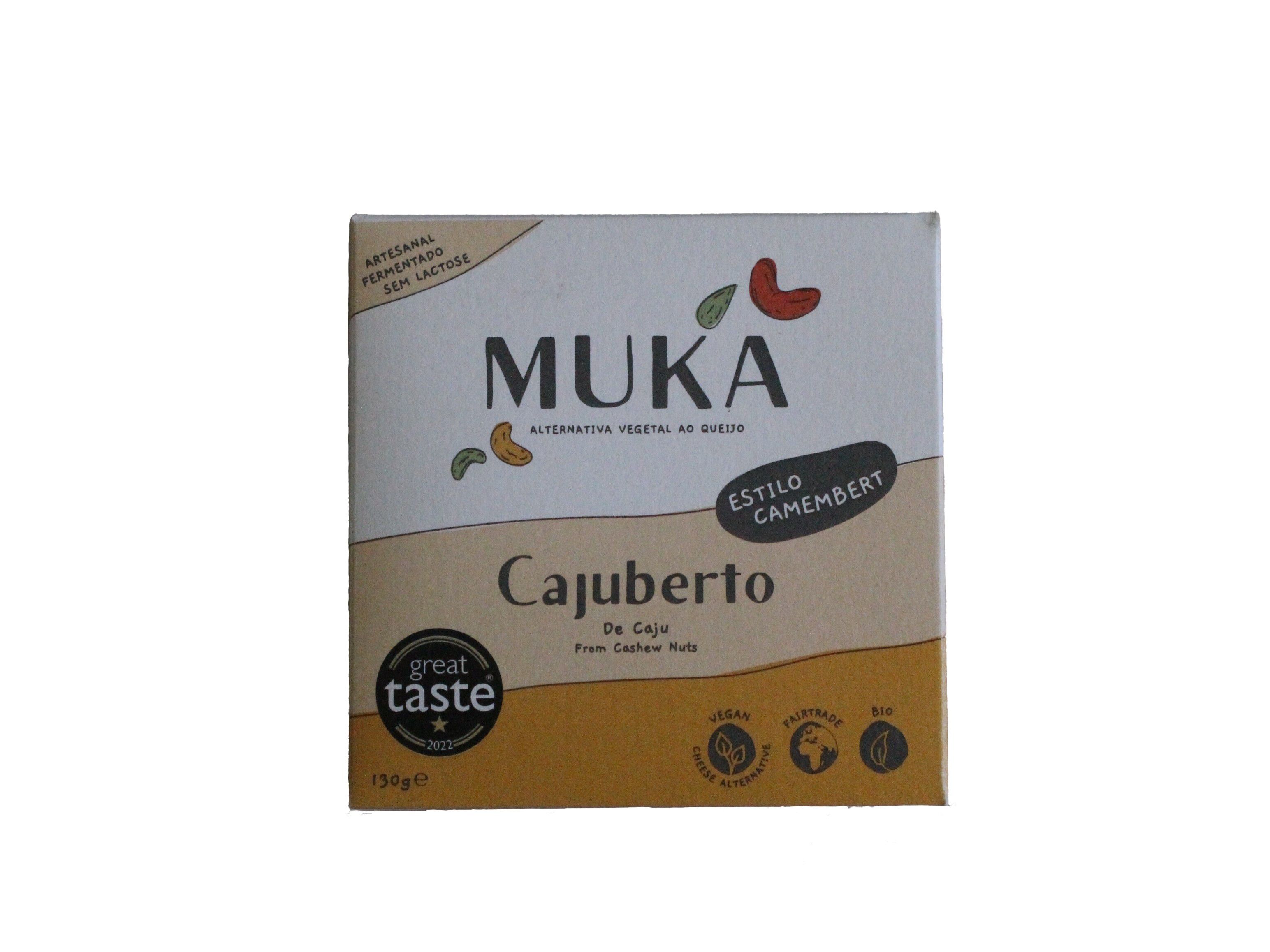 ALTERNATIVA VEGETAL AO QUEIJO MUKA CAJUBERTO 130G