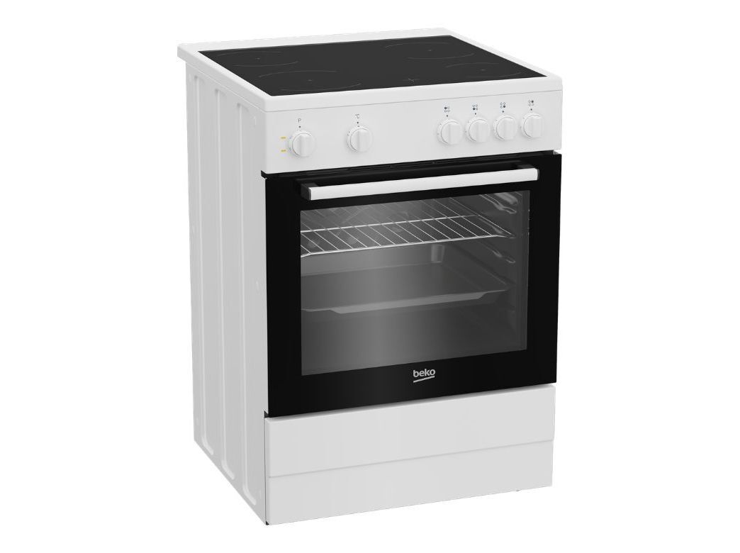 FOG&Atilde;O VITROCER&Acirc;MICO BEKO FBS67000WD 60CM 73L BRANCO image number 1