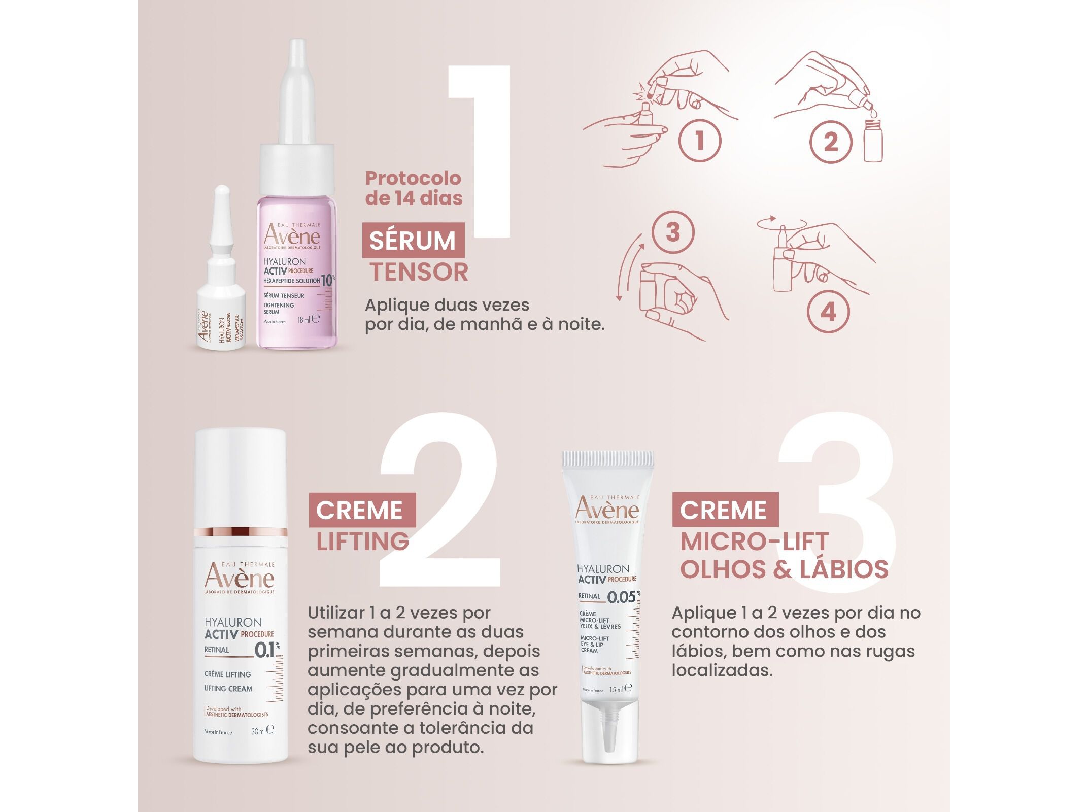 S&Eacute;RUM AVENE HYALURON ACTIVE PROCEDURE 20ML image number 5