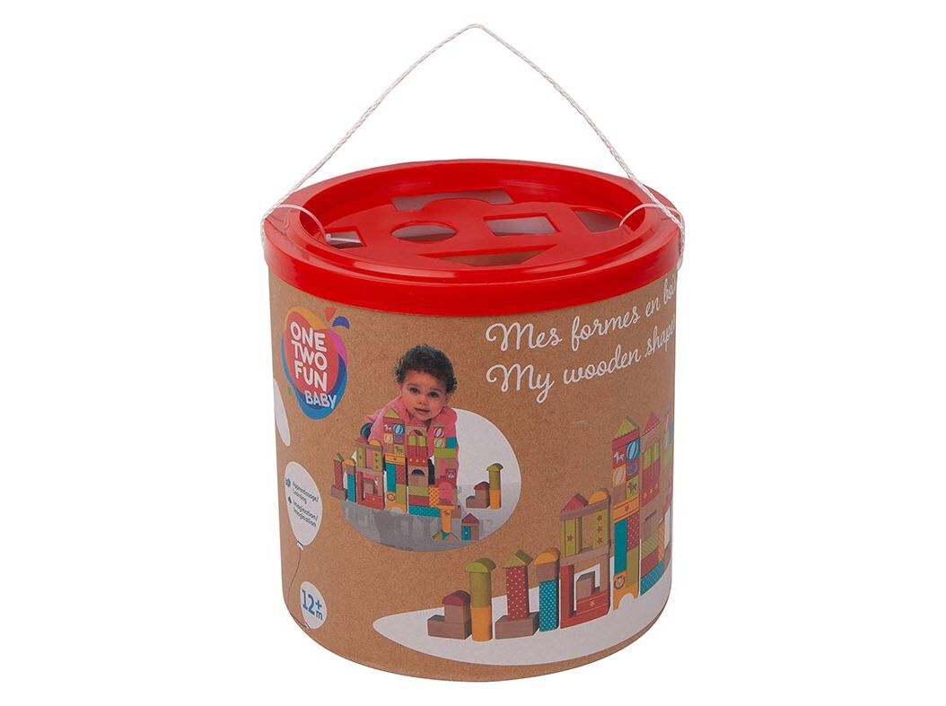 75 PE&Ccedil;AS DE MADEIRA ONE TWO FUN