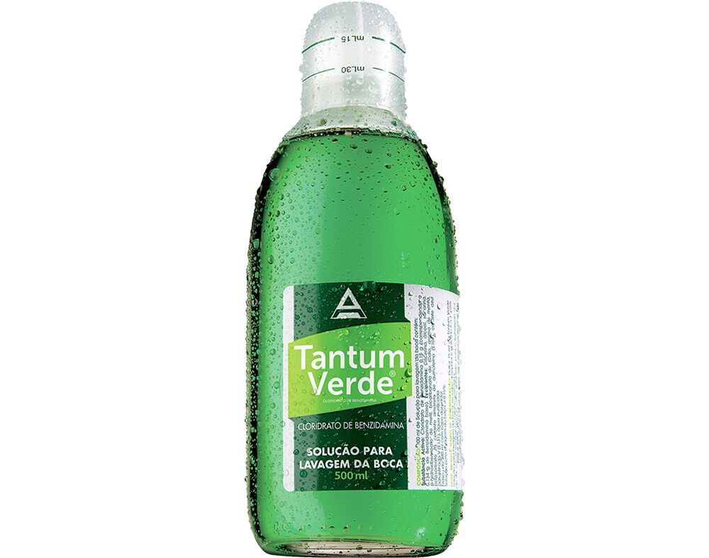 SOLU&Ccedil;&Atilde;O TANTUM VERDE LAVAGEM BOCA 1.5MG/ML 500ML