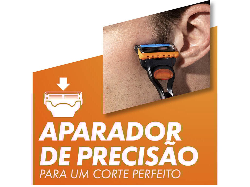 RECARGA DE L&Acirc;MINAS FUSION5 GILLETTE 5 UN image number 2