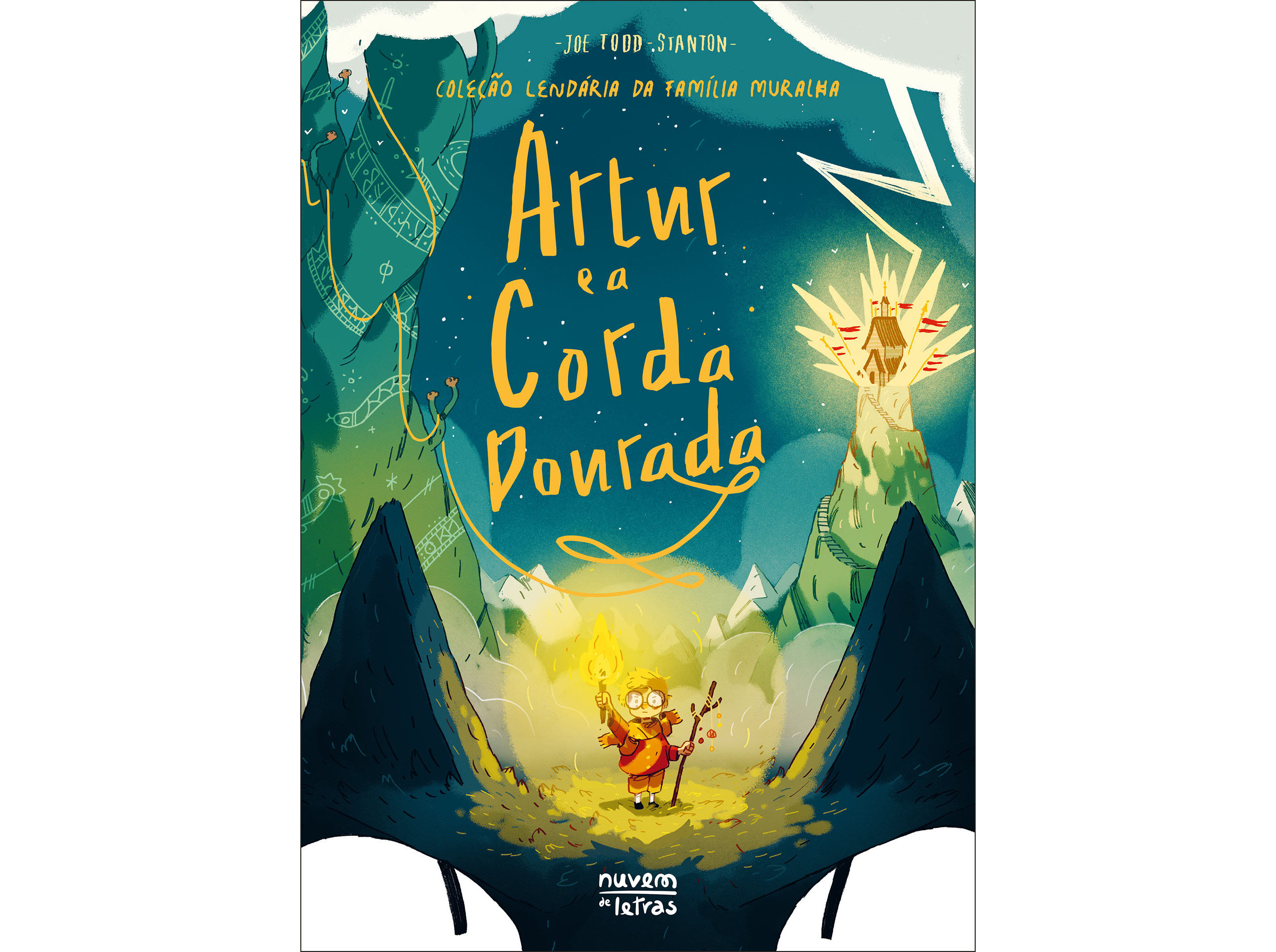 LIVRO COLE&Ccedil;&Atilde;O LEND&Aacute;RIA DA FAM&Iacute;LIA MURALHA - ARTUR E A CORDA DOURADA image number 0