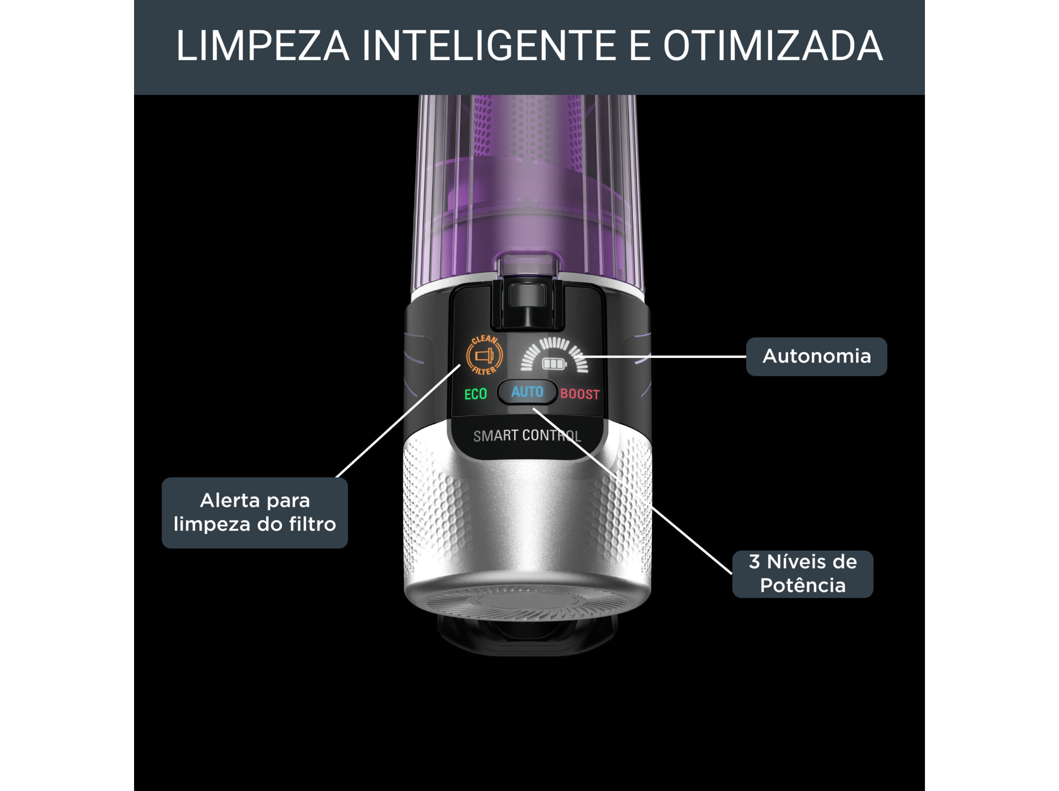 ASPIRADOR VERTICAL ROWENTA RH2039WO X-FORCE FLEX 9.60 ALLERGY image number 3