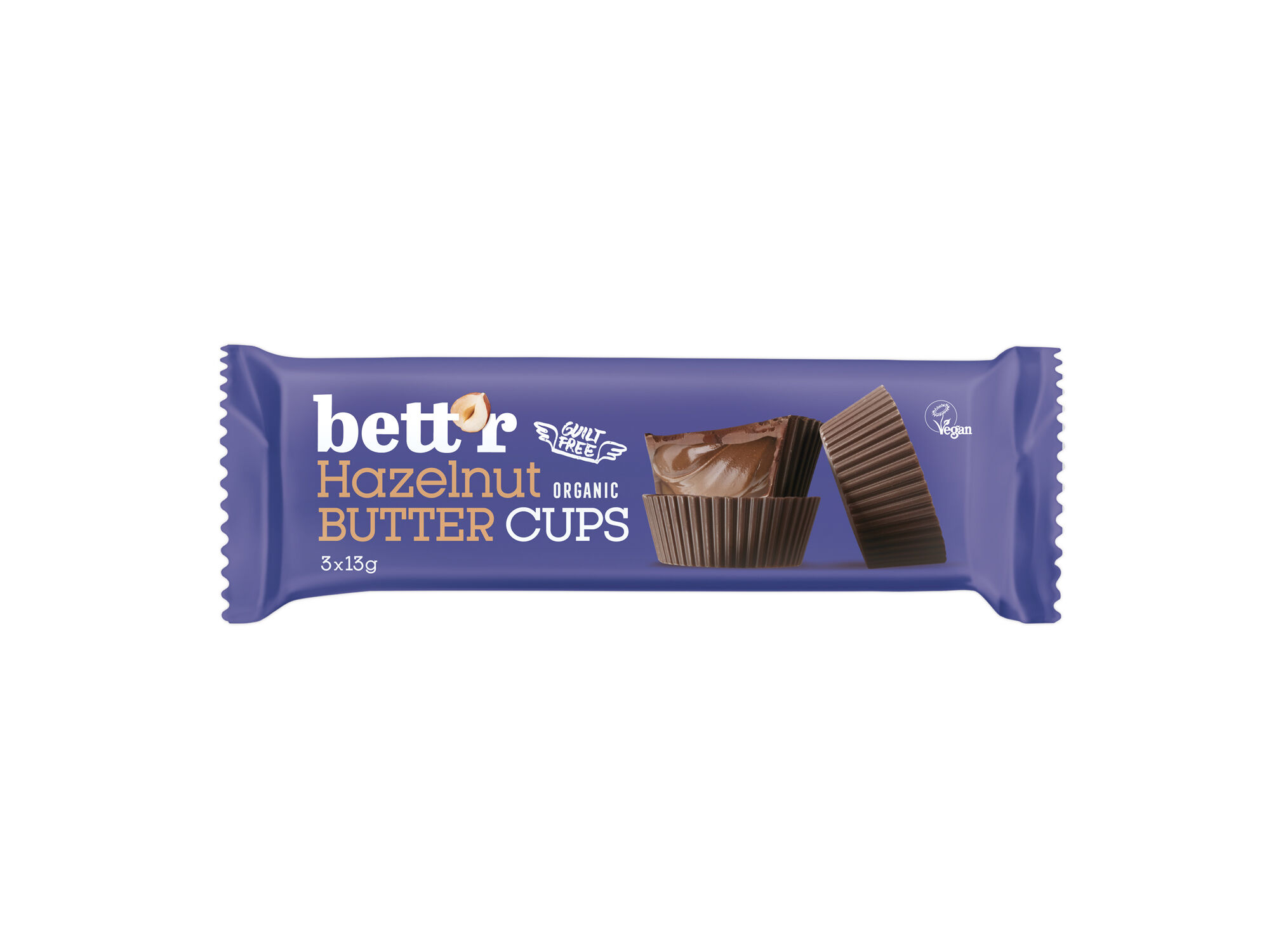 SNACK CHOCOLATE BETT'R RECHEIO AVEL&Atilde; 39 G