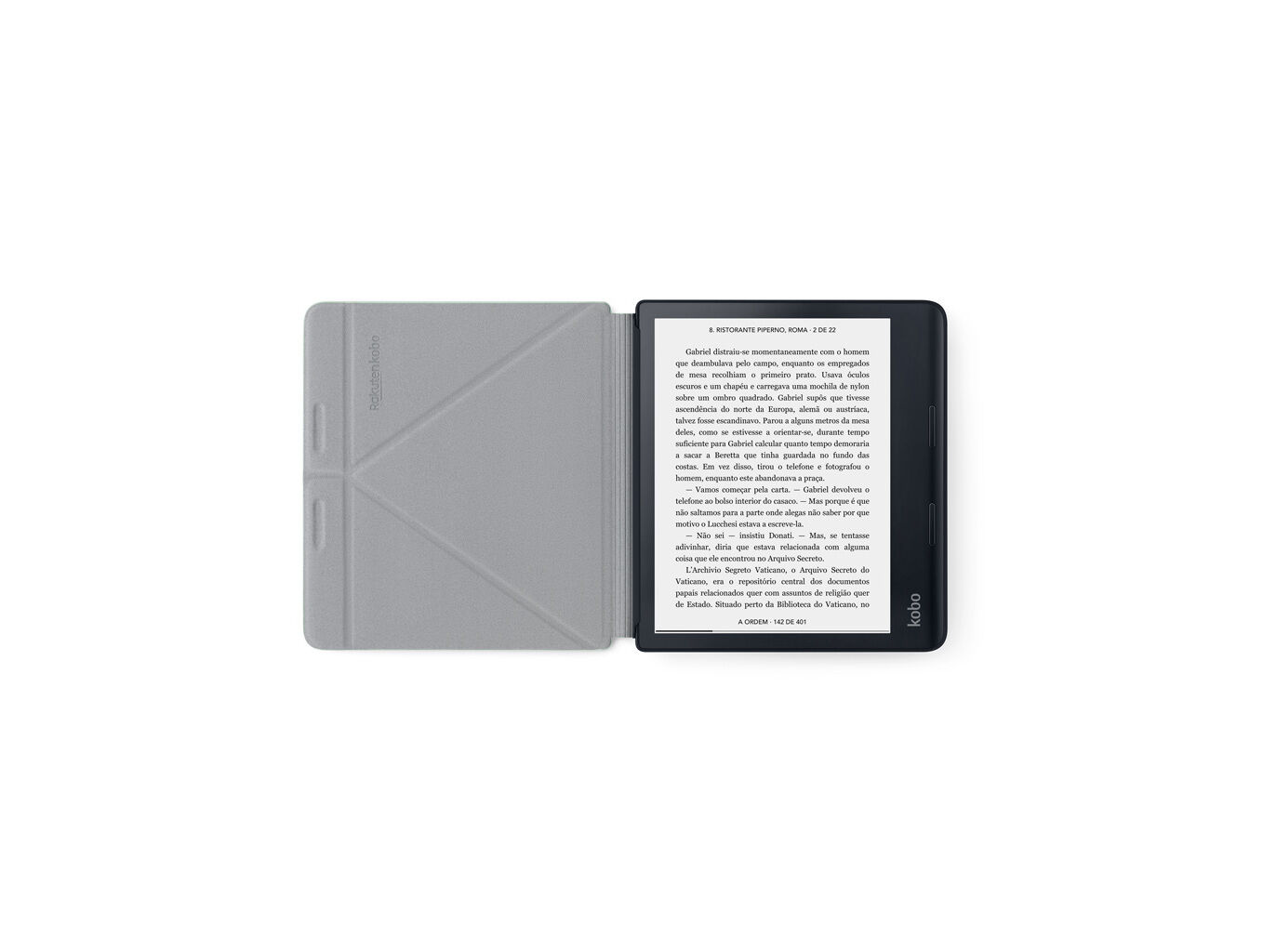 CAPA E-BOOK KOBO SAGE SPCOVER 8" PRETO image number 1