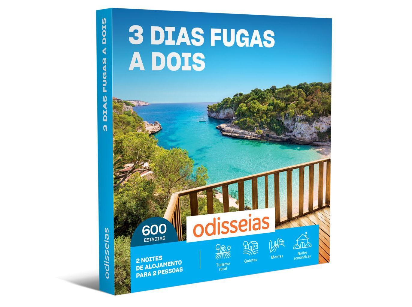 ENTRETENIMENTO ODISSEIAS 3 DIAS FUGAS A DOIS