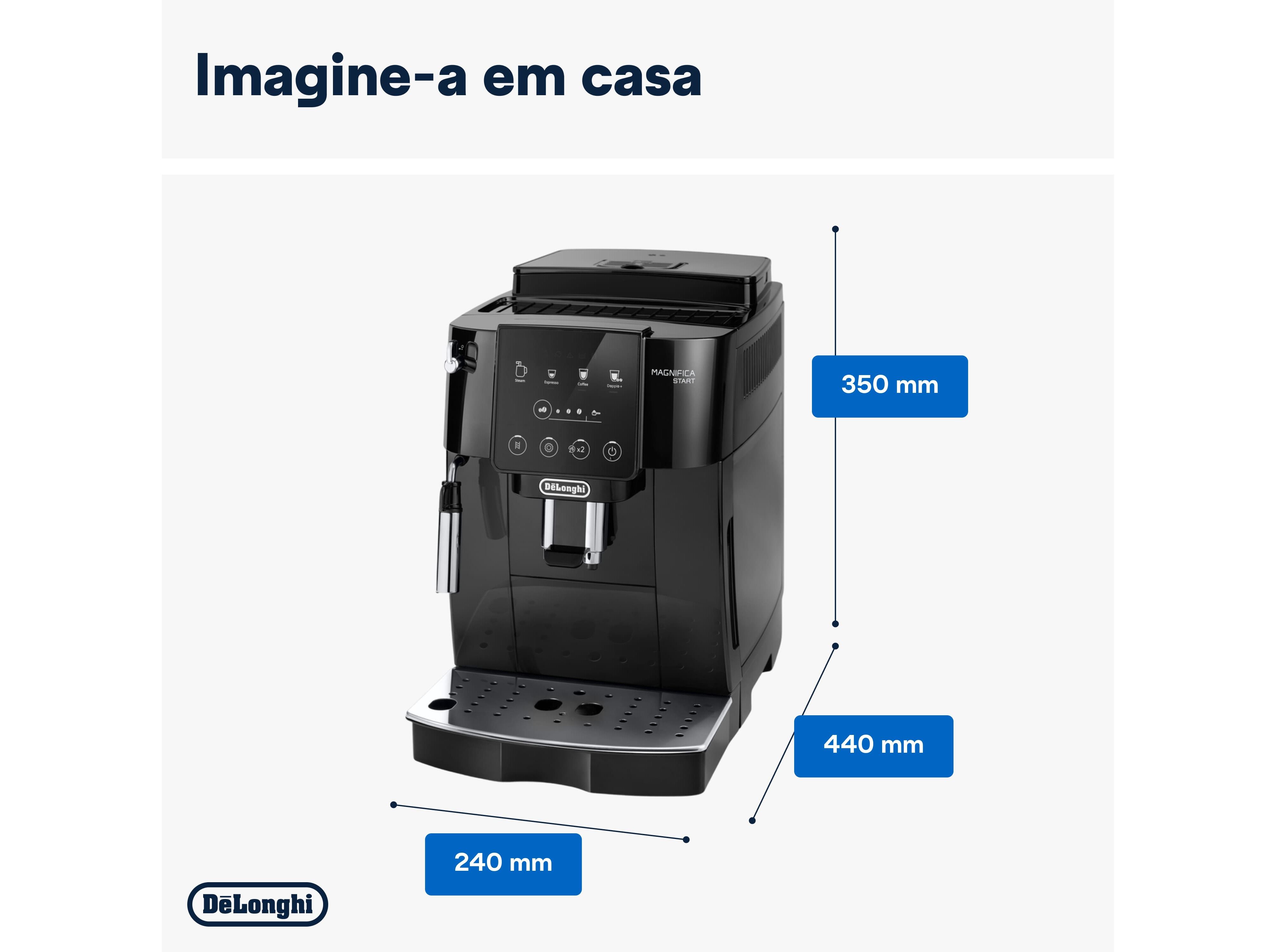 M&Aacute;QUINA DE CAF&Eacute; EXPRESSO AUTOM&Aacute;TICA DELONGHI MAGNIFICA START ECAM220.21.B image number 5