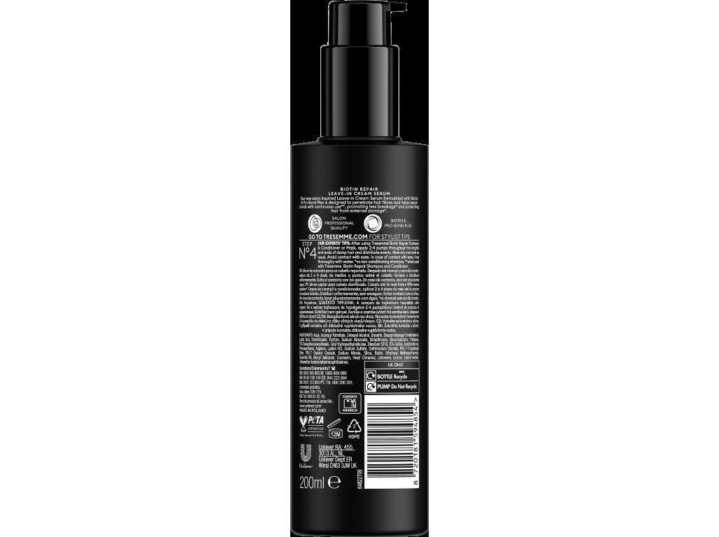 TRATAMENTO TRESEMME LEAVE IN BIOTIN 200ML image number 1