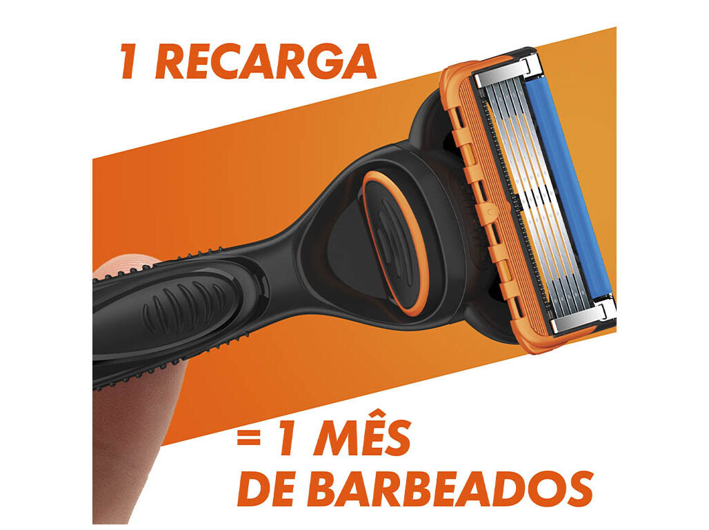 M&Aacute;QUINA DE BARBEAR FUSION5 POWER GILLETTE image number 4