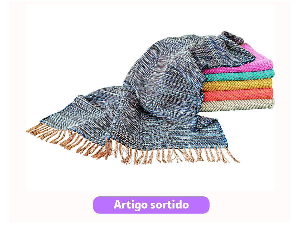 CARPETE REGIONAL 140X200CM CORES SORTIDAS