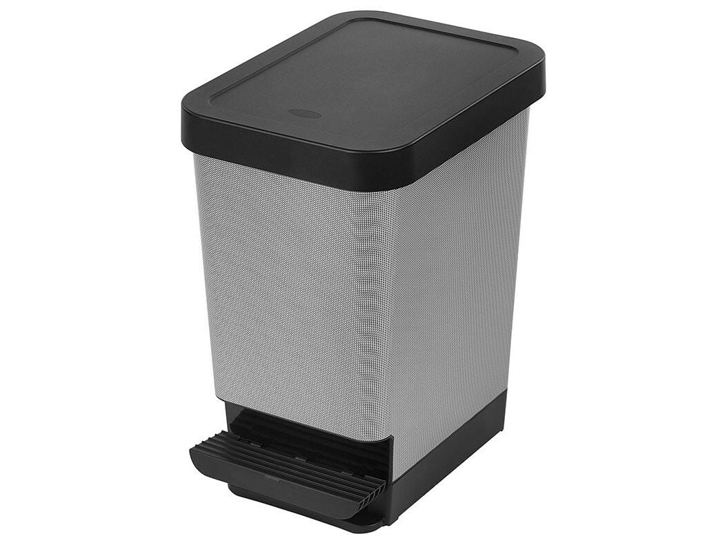 BALDE LIXO COM PEDAL ACTUEL RETR&Aacute;CTIL 45L