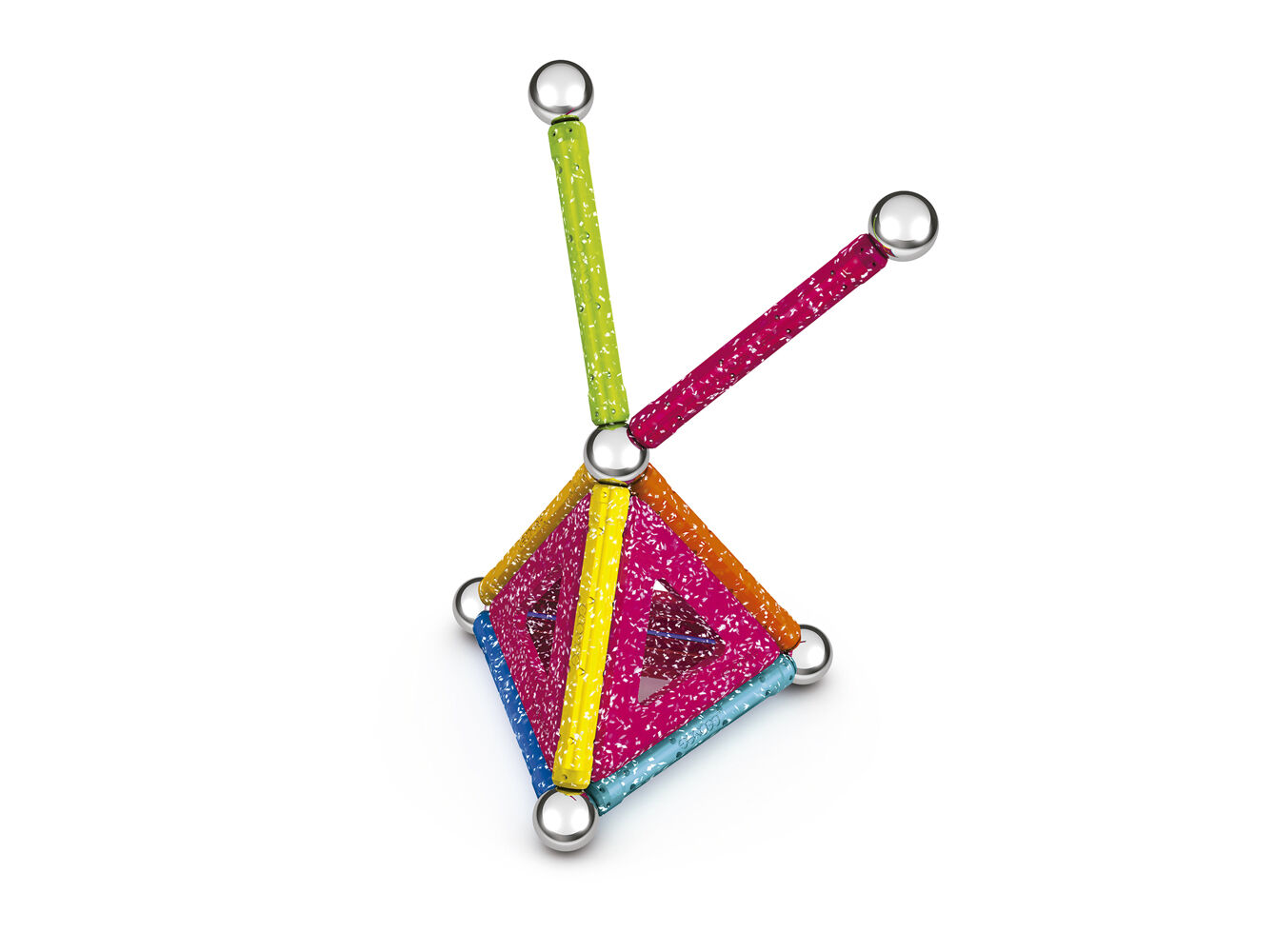 GLITTER RECYCLED GEOMAG 22 PE&Ccedil;AS image number 1