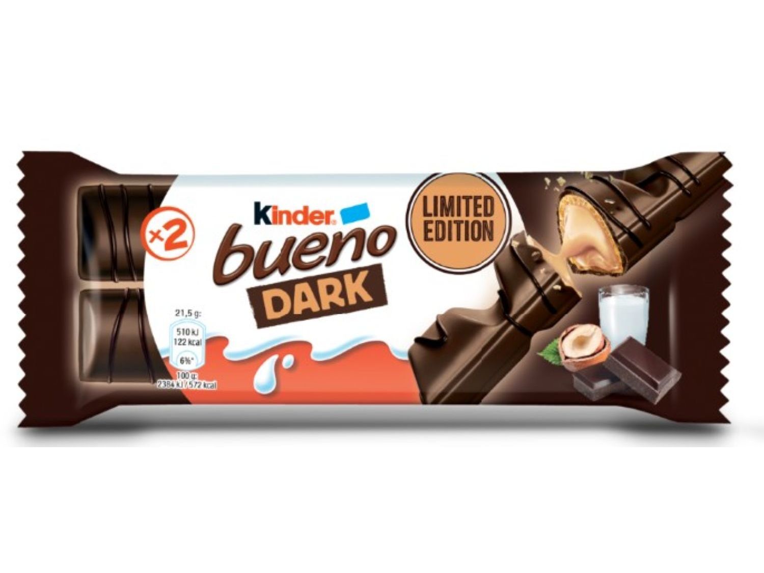 SNACK KINDER BUENO DARK T2 image number 1
