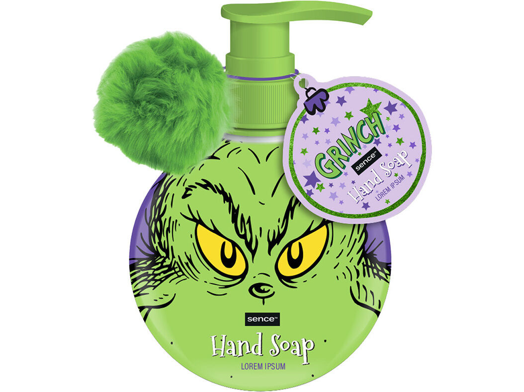 SABONETE L&Iacute;QUIDO GRINCH GLITTER GRINCHMAS 250ML