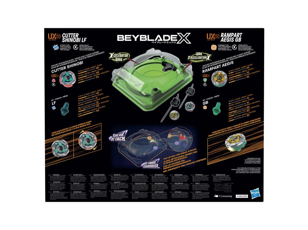KIT ATAQUE SURPRESA BEYBLADE image number 2