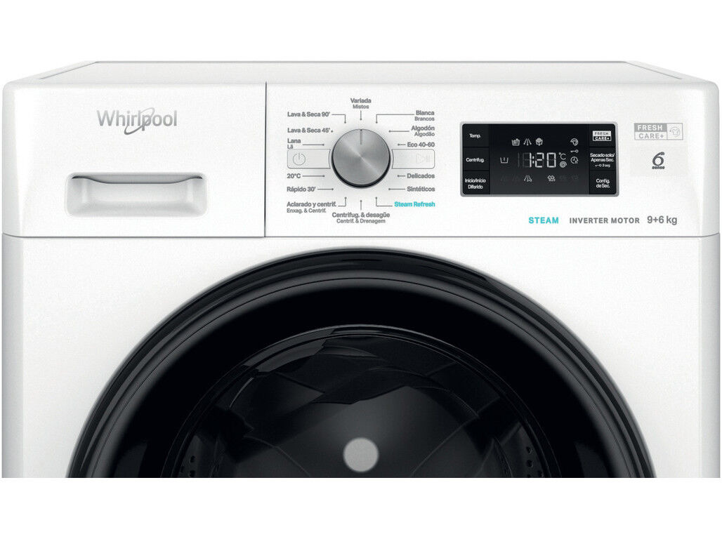 M&Aacute;Q. LAVAR SECA ROUPA WHIRLPOOL FFWDB 964489 BV SPT 9/6KG image number 3