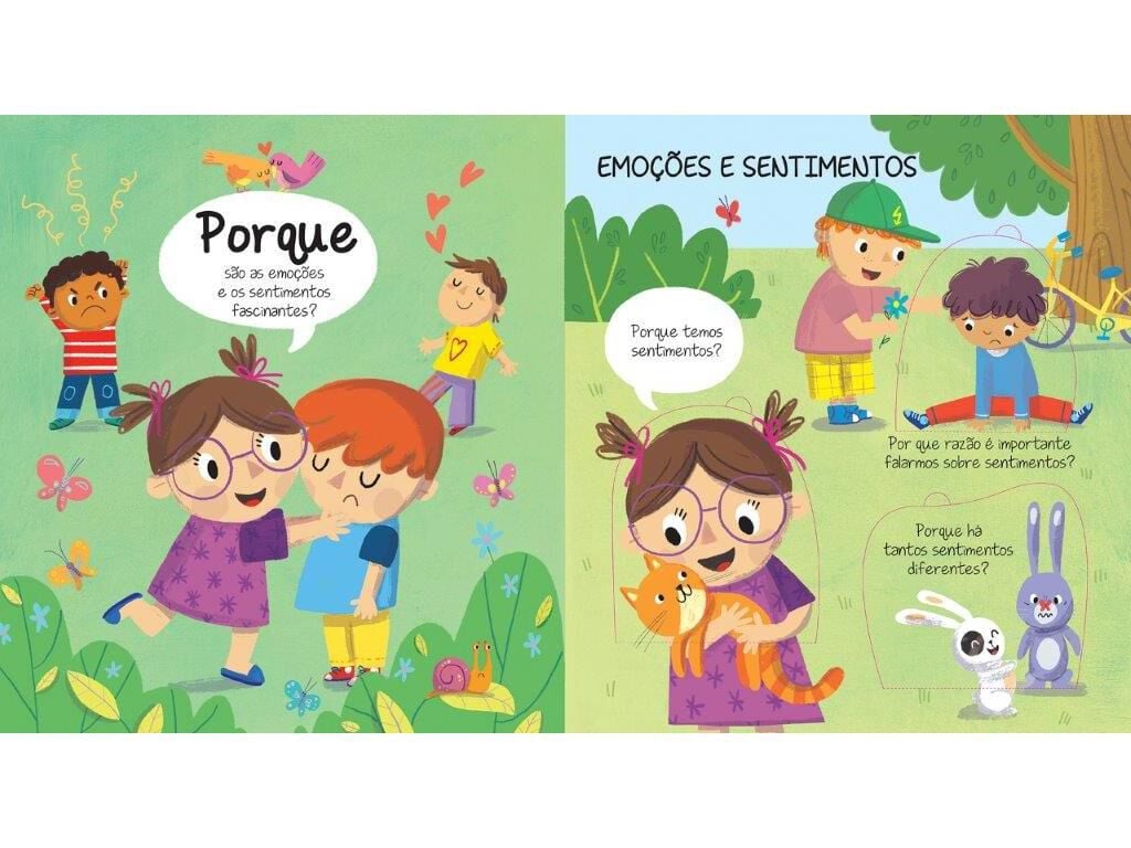 LIVRO PORQU&Ecirc;? EMO&Ccedil;&Otilde;ES E SENTIMENTOS image number 1
