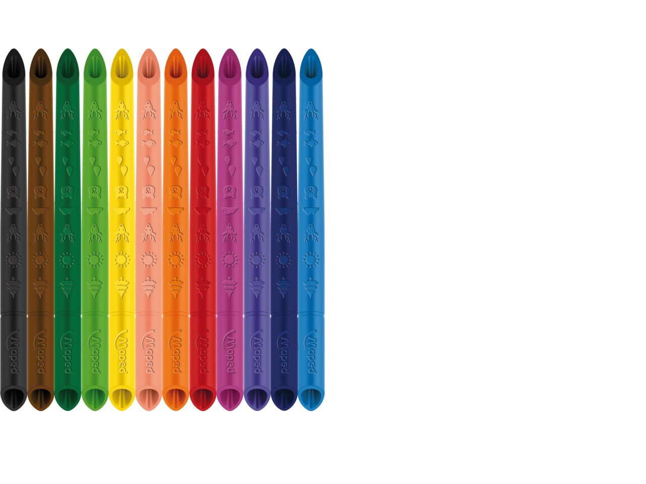 L&Aacute;PIS DE COR INFINITY MAPED 12 UNIDADES image number 1