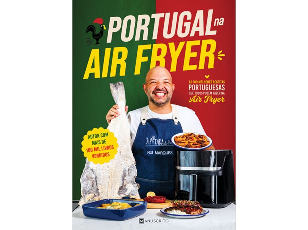 LIVRO PORTUGAL NA AIR FRYER DE RUI MARQUES image number 1