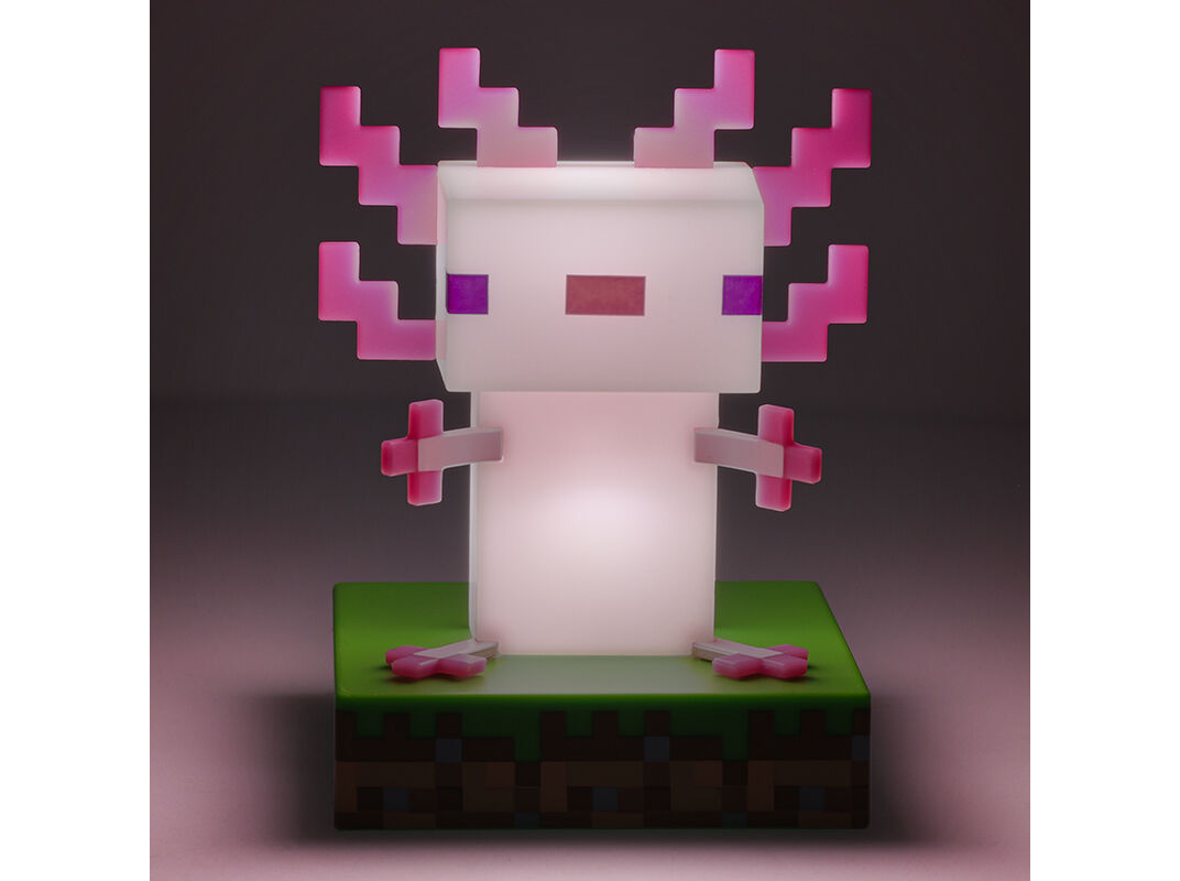 ICON LIGHT AXOLOTL MINECRAFT image number 1
