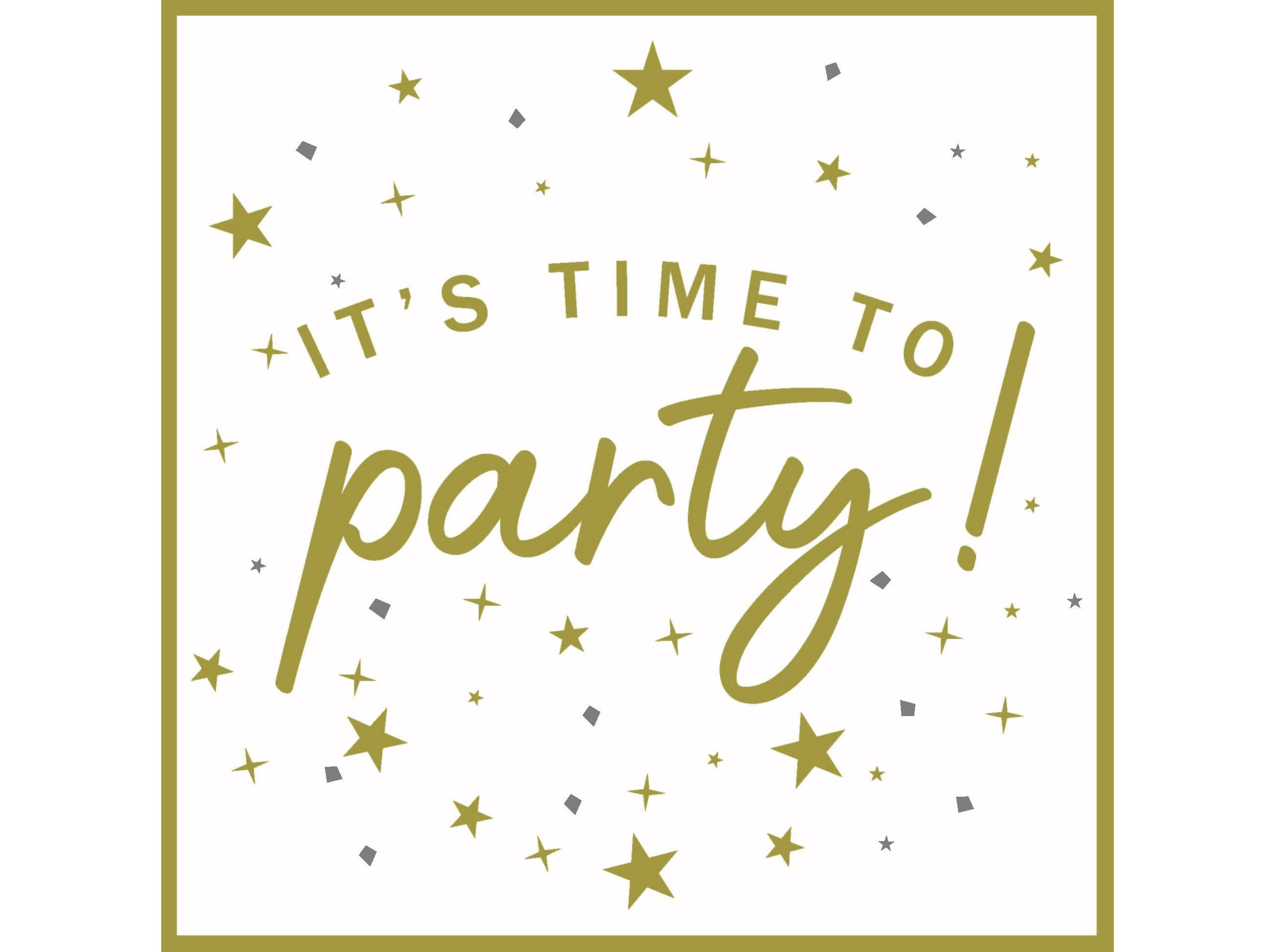 GUARDANAPOS PARTY ACTUEL FOLHA TRIPLA 33X33CM 20UN image number 1