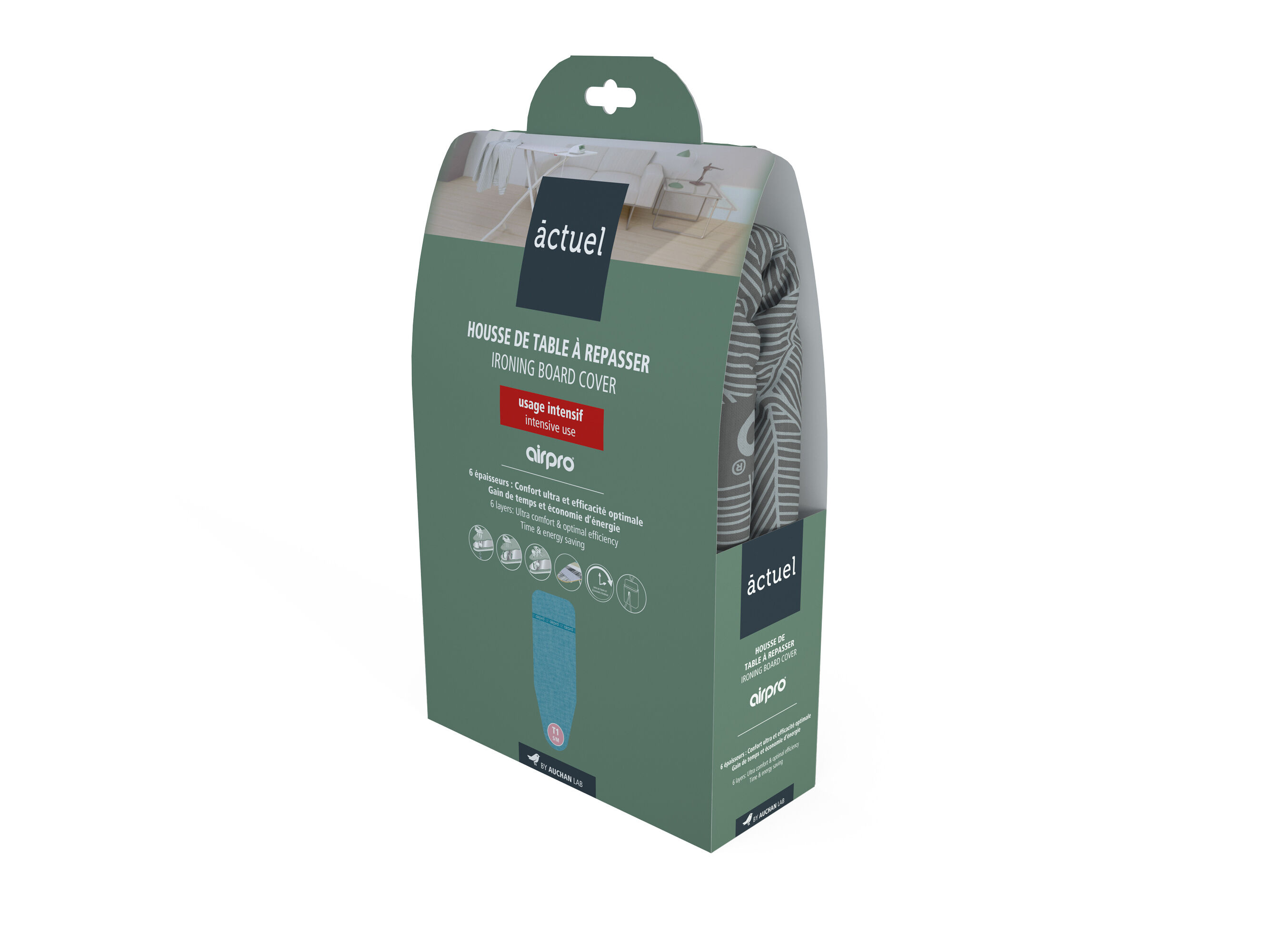 COBERTURA T&Aacute;BUA ENGOMAR AIRPRO ACTUEL PREMIUM T3 134X50CM